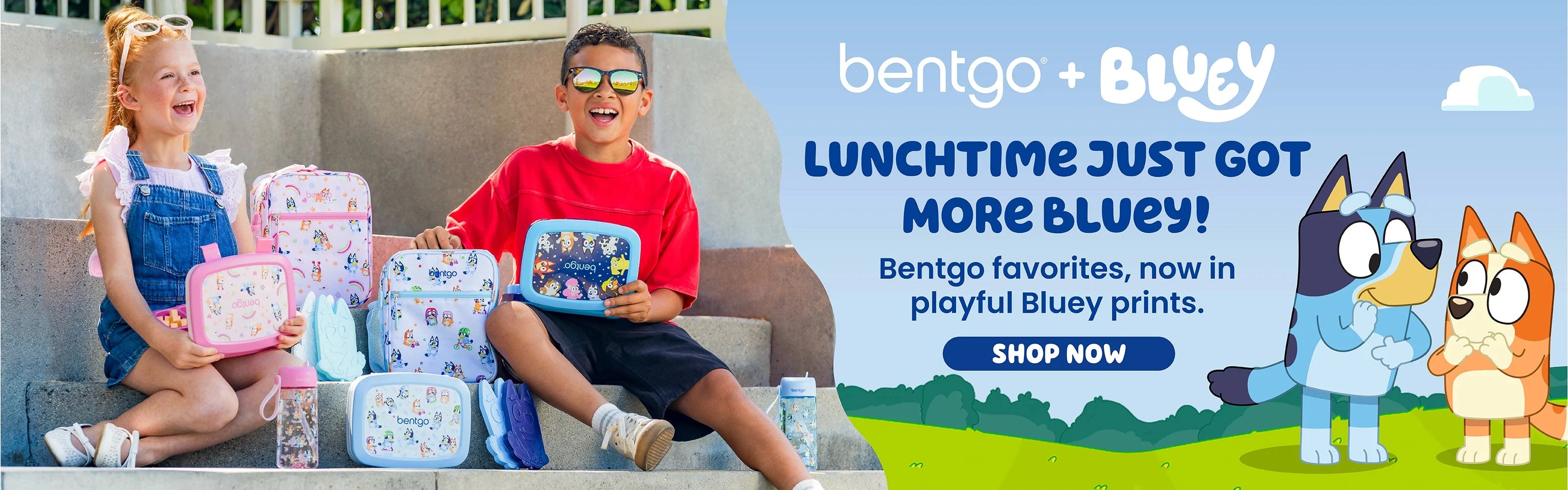 Bentgo and Bluey lunchtime collection